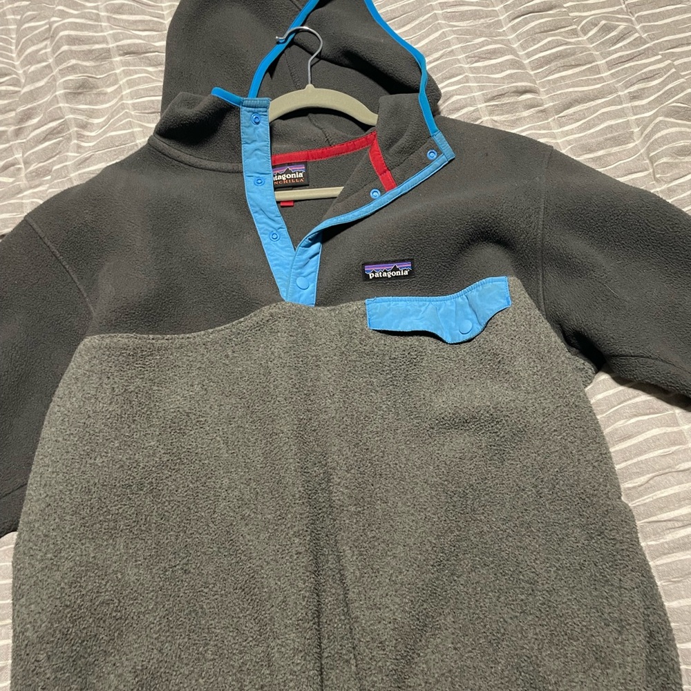 Patagonia Synchilla fleece with hood